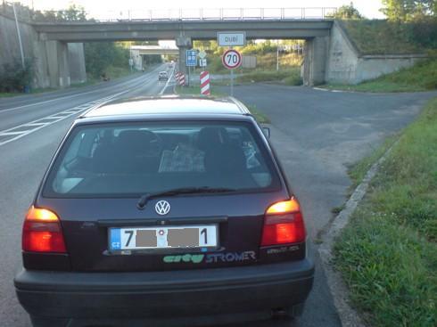 - Drive 104km entry to Dubi near the Germany border -